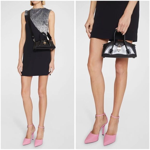 Givenchy Antigona Stretch Mini Top Handle in Box Leather - Picture 2 of 16